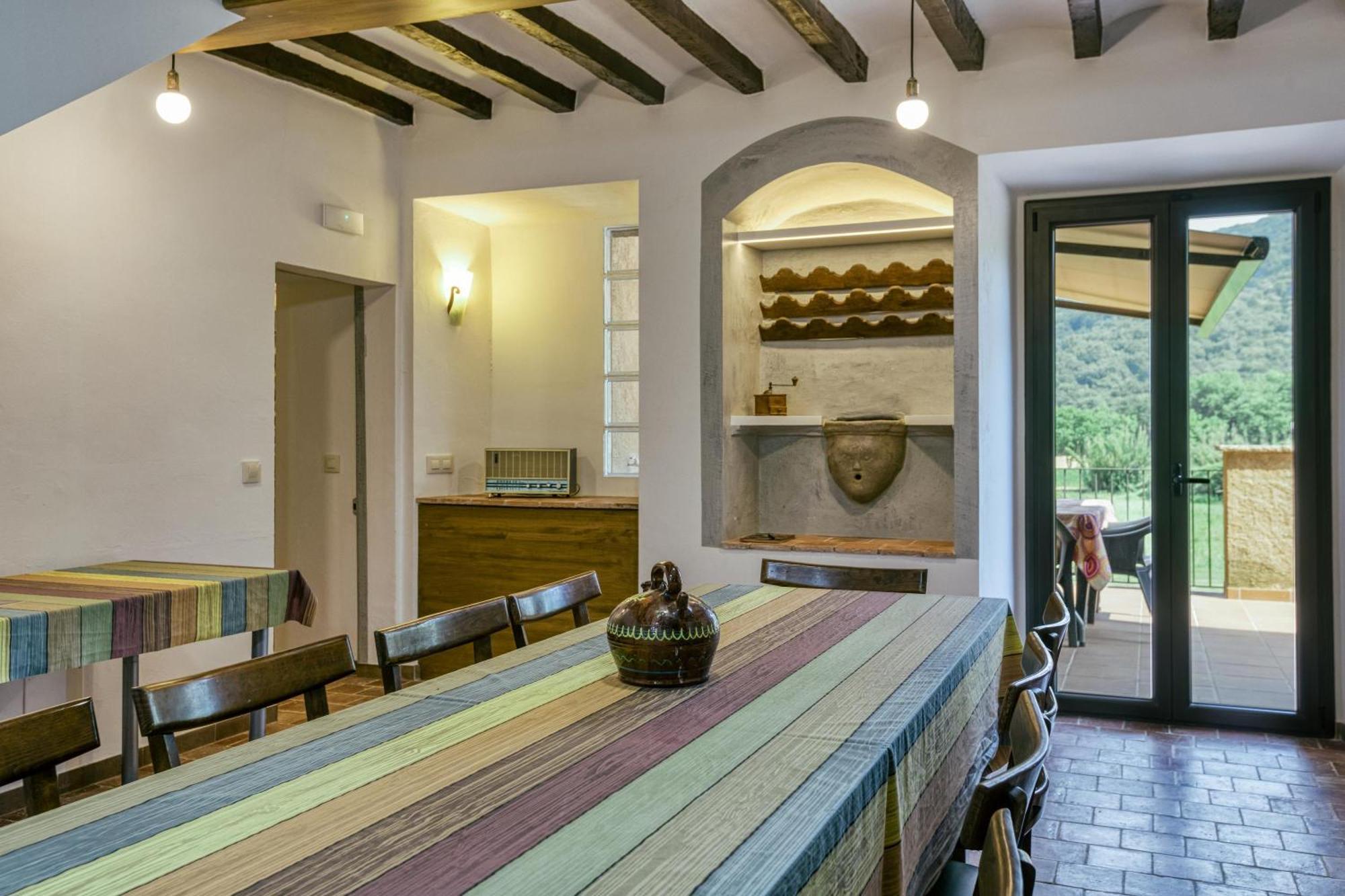 Casa Rural Mas Plantalech La Vall de Bianya Eksteriør billede